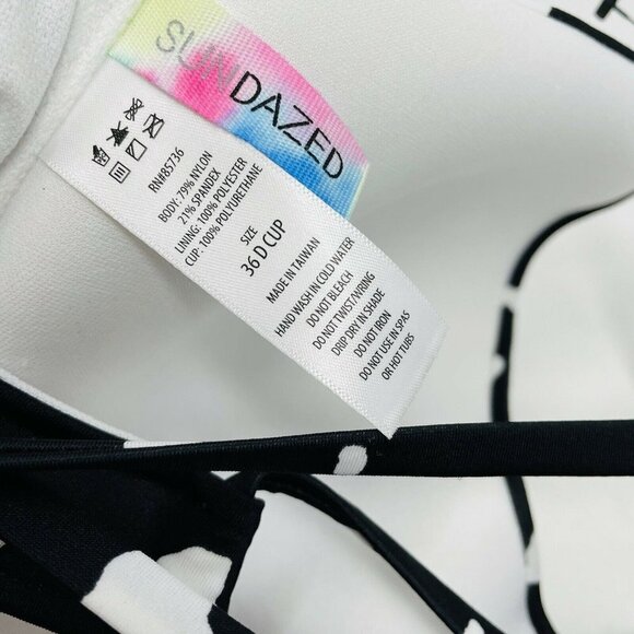 Sundazed Juniors 36D Spot On Jenna Bikini Top 949 - Picture 7 of 7